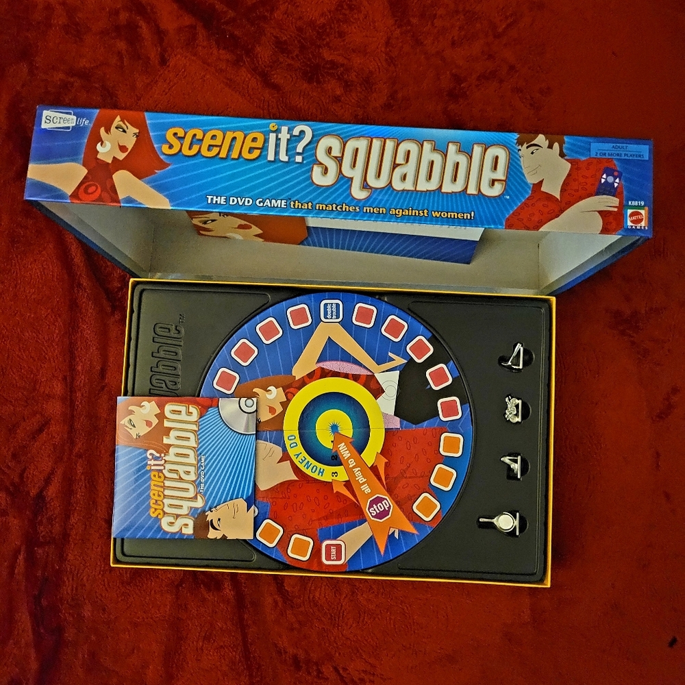 NWOT MUSIC SCENE IT SQUABBLE GAME ADULT - Picture 3 of 3
